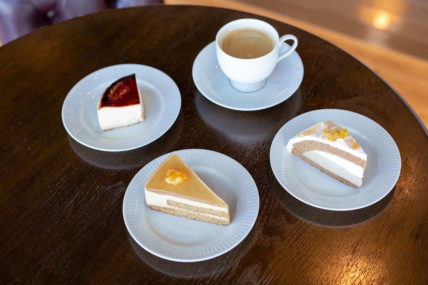 ケーキ3種